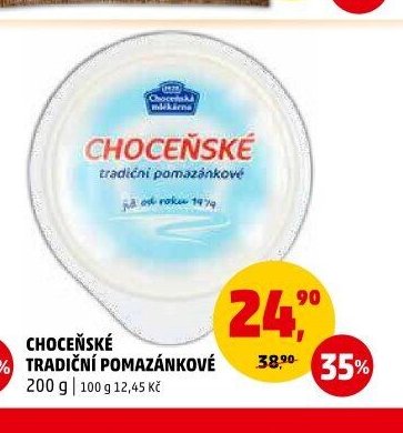 CHOCEŇSKÉ TRADIČNÍ POMAZÁNKOVÉ 200 g