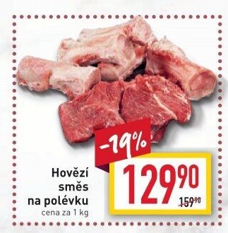 Hovězí směs na polévku