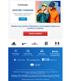 akční leták Sportisimo 22.5.2022-27.5.2022