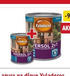 Lazura na dřevo Xyladecor Oversol 2,5 l - mix odstínů - UNI HOBBY akcniletaky.com
