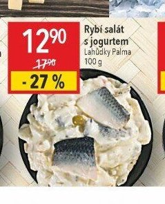 Rybí salát s jogurtem