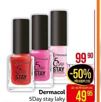 Dermacol 5Day stay laky