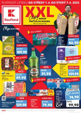 akční leták Kaufland 1.6.2022-7.6.2022