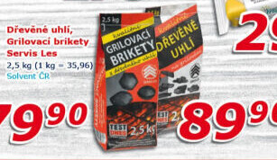 Brikety grilovací Less