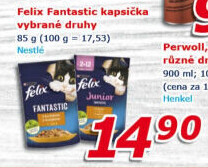 Kapsičky pro kočky Fantastic Felix Purina