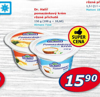 Krém pomazánkovýDr. Halíř