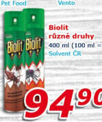 Přípravky proti hmyzu Biolit
