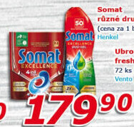 Prostředky do myčky Somat