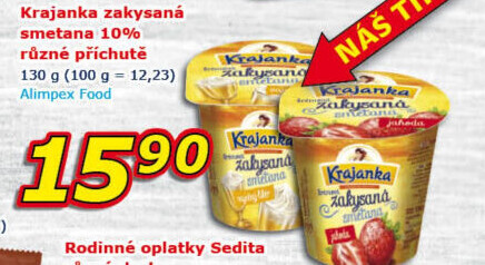 Dezert zakysaný Krajanka