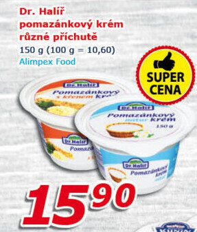 Krém pomazánkovýDr. Halíř