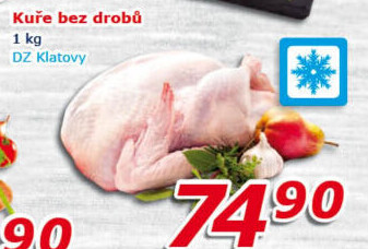 Kuře mražené DZ Klatovy