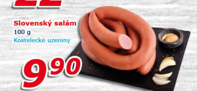Salám slovenský točený Kostelecké uzeniny