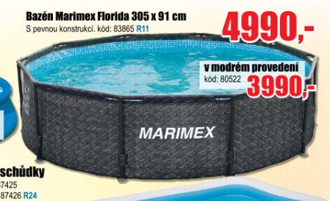 Bazén Marimex Florida 305 x 91 cm
