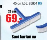 Bazénový kartáč 26 cm