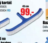 Bazénový kartáč 45 cm