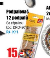 Podpalovač 12 podpalů