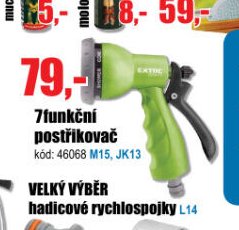 7funkční postřikovač