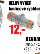 hadicové rychlospojky