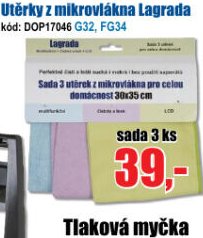 Utěrky z mikrovlákna Lagrada