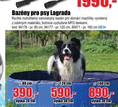Bazény pro psy Lagrada 80 cm