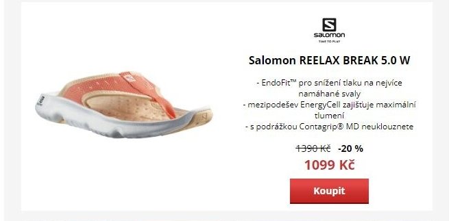Salomon REELAX BREAK 5.0 W