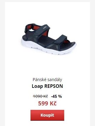 Pánské sandály Loap REPSON