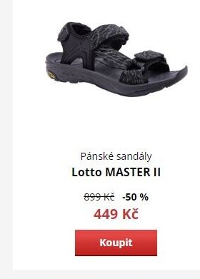 Pánské sandály Lotto MASTER II
