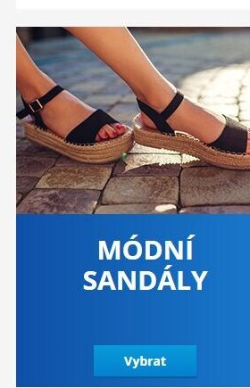 MÓDNÍ SANDÁLY
