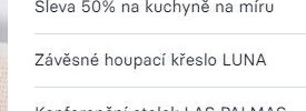 Závěsné houpací křeslo LUNA