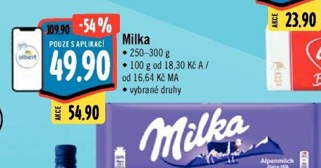 Čokoláda Milka