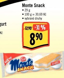 Dezert mléčný Monte Snack Zott