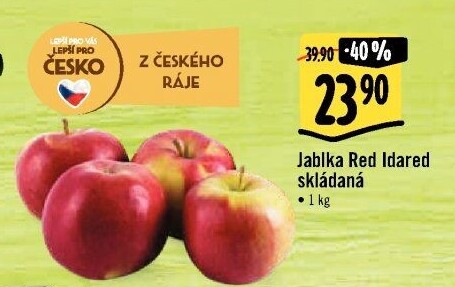 Jablka Idared