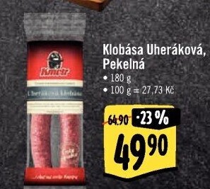 Klobása Uheráková Kmotr