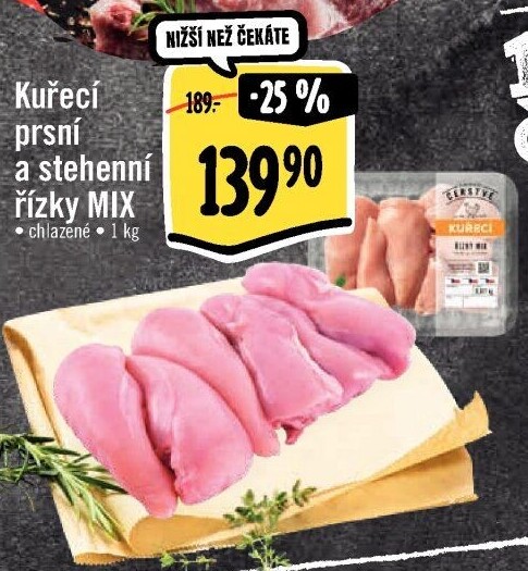 Kuřecí řízky mix Albert