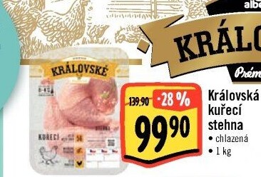 Kuřecí stehna královská Albert