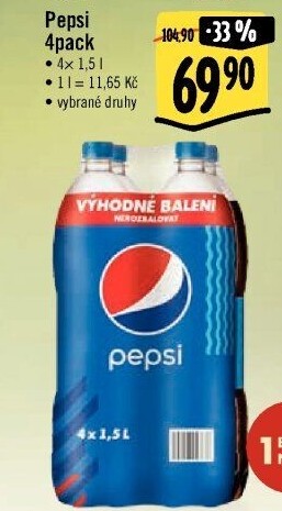 Limonáda Pepsi