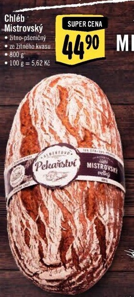 Mistrovský chléb Albert