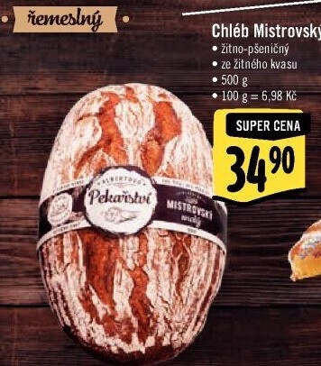 Mistrovský chléb Albert