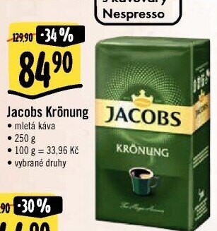 Mletá káva Jacobs Krönung