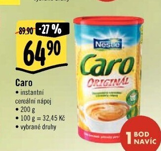Nápoj instantní obilninový Caro Original Nestlé