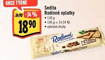 Oplatky Rodinné Sedita