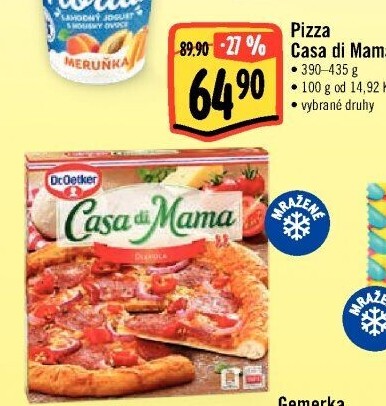Pizza mražená Casa di Mama Dr. Oetker