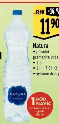 Přírodní voda Natura