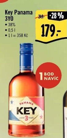 Rum Panama 3 YO Key