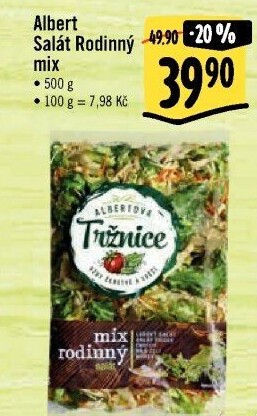 Salát rodinný mix Albert