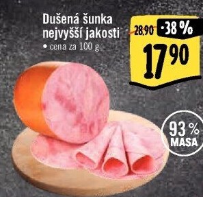 Šunka dušená nejvyšší jakosti