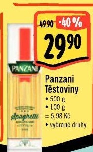 Těstoviny Panzani