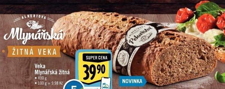 Veka Mlynářská žitná Albert