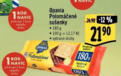 Zlaté polomáčené Opavia