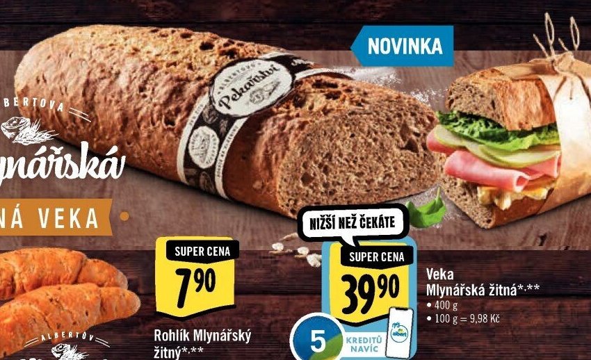 Veka Mlynářská žitná